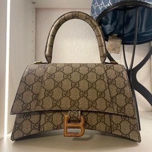 Gucci Balenciaga Hacker GG Hourglass bag small Limited Collection